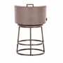 Stools - Tabouret Dana croisé black brown - EMPREINTE DU TEMPS