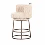 Stools - Tabouret Dana beige - EMPREINTE DU TEMPS