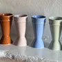 Decorative objects - Nouveau Mazagran - Nude - Minimalist stoneware coffee cup, reinvented - ATELIER MAISON QUATRE