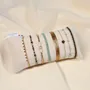 Bijoux - Lot de bracelets en acier inoxydable coloré - LES CLEIAS