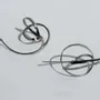 Bijoux - BOUCLES D'OREILLES EN ARGENT EMBOLIC MOYENNES - JOIDART