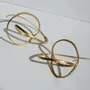 Bijoux - BOUCLES D'OREILLES DORÉES EMBOLIC GRANDES - JOIDART