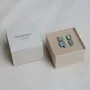 Bijoux - BOUCLES D'OREILLES EN ARGENT PALETTE - JOIDART