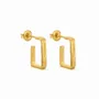 Jewelry - SMALL GOLDEN EARRINGS LIGNIS NARROW - JOIDART