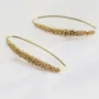 Jewelry - GOLDEN HOOK EARRINGS STARDUST - JOIDART
