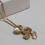 Jewelry - GOLDEN NECKLACE FAVORITA COLORS SMALL - JOIDART