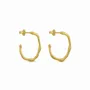 Bijoux - BOUCLES D'OREILLES DORÉES CLARA PETITES - JOIDART