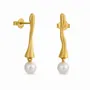 Jewelry - GOLDEN EARRINGS ECLAT WHITE - JOIDART