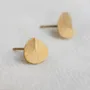 Bijoux - BOUCLES D'OREILLES PETITES DORÉES TAGLIO - JOIDART