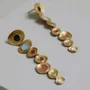 Jewelry - LONG GOLDEN EARRINGS FAVORITA COLORS - JOIDART