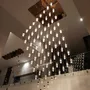 Ceiling lights - Modern Square Chandelier - CRISTALUX LIGHTING DESIGN