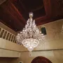 Hanging lights - Large Baccarat style chandelier - CRISTALUX LIGHTING DESIGN