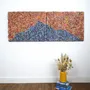 Pièces uniques - Oeuvre murale papiers recyclés Diptyque Chuzenji pièce unique - HELENE SIELLEZ