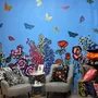 Revêtements muraux - Wallpaper mural Mirage de Papillons - SHAKU