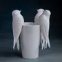 Floral decoration - bird, woodpacker, deco object - KLATT OBJECTS