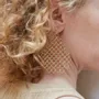 Jewelry - T Collection - T1 Earring - PASCALE LION BIJOUX