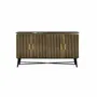 Sideboards - Sideboard with 4 wooden doors covered in bronze and marble top - GINER Y COLOMER