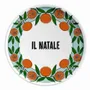 Assiettes au quotidien - ASSIETTE 31 IL NATALE - MANDARIN - ILARIA.I