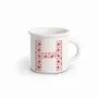 Tasses et mugs - MUG RED ALPHABET H - ILARIA.I