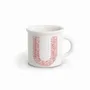 Tasses et mugs - MUG RED ALPHABET U - ILARIA.I