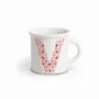 Mugs - MUG RED ALPHABET V - ILARIA.I