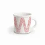 Mugs - MUG RED ALPHABET W - ILARIA.I