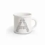 Mugs - MUG BLACK ALPHABET A - ILARIA.I