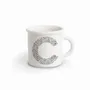 Mugs - MUG BLACK ALPHABET C - ILARIA.I