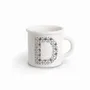 Mugs - MUG BLACK ALPHABET D - ILARIA.I