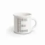 Mugs - MUG BLACK ALPHABET E - ILARIA.I