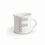 Mugs - MUG BLACK ALPHABET F - ILARIA.I