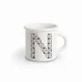 Mugs - MUG BLACK ALPHABET N - ILARIA.I