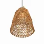 Hanging lights - Set of 2 palm leaf pendants - JOSY - HYDILE