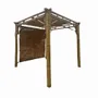 Pergolas - Pergolas S en bambou avec ombrière en fibre de coco naturelle - HYDILE