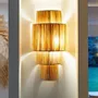 Wall lamps - Raffia wall light - BEN - HYDILE