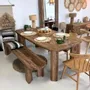 Tables Salle à Manger - Table à manger en bois de teck recyclé - VASCO S - HYDILE