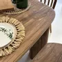 Tables Salle à Manger - Table à manger en bois de teck recyclé - VASCO S - HYDILE