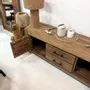 Meubles TV - Meuble TV en teck recyclé - ACHILLE - HYDILE