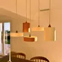 Hanging lights - Ochre terracotta pendant light - COLETTE - HYDILE