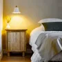 Hanging lights - White terracotta pendant light - ELODIE - HYDILE