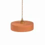 Hanging lights - Ochre terracotta pendant light - MICHELE S - HYDILE