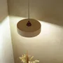 Hanging lights - White terracotta pendant light - MICHELE S - HYDILE