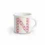 Mugs - MUG RED ALPHABET N - ILARIA.I