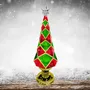 Other Christmas decorations - Christmas LED Glitter Tree – Geometric Pattern with Warm White Glow (DC Option) - BLUE STAR B.V.