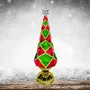 Other Christmas decorations - Christmas LED Glitter Tree – Geometric Diamond Pattern (Warm White LED & DC Option) - BLUE STAR B.V.