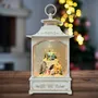 Other Christmas decorations - Christmas LED Lantern Snow Globe – Winter Village Scene (Warm White LED & Music) – DC Option - BLUE STAR B.V.