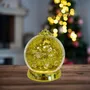 Other Christmas decorations - Christmas LED Glitter Ornament – Golden Snowflake Design (Warm White LED) – Timer & DC Option - BLUE STAR B.V.