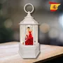Other Christmas decorations - LED Lantern Snow Globe – Flamenco Dancer in Red Dress (Warm White LED) – Timer & DC Option - BLUE STAR B.V.
