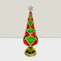 Other Christmas decorations - Christmas LED Glitter Tree – Geometric Diamond Pattern (Warm White LED & DC Option) - BLUE STAR B.V.