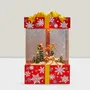 Other Christmas decorations - Christmas LED Gift Box Snow Globe – Santa Sleigh Village Scene (Warm White LED & Music) – DC Option - BLUE STAR B.V.